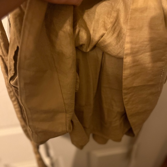Banana Republic Linen Utility Dress Size Large - Picture 8 of 8
